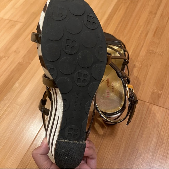 Kate Spade Women Laced Up Platform Sz 6.5 - Picture 9 of 10